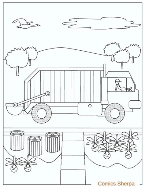 trucks coloring pages print   pdfs comics sherpa