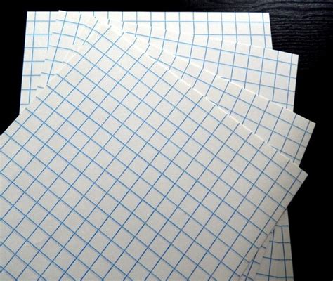 vintage graph paper paper ephemera grid paper  thepaperbasket