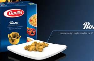 barilla is using 3d printers to test new shapes