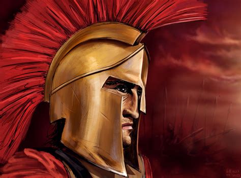 spartan warrior  amircea  deviantart