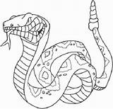 Cobra Coloring Pages Getdrawings Spitting sketch template