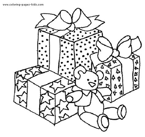 birthday color page  kids  printable holiday coloring pages