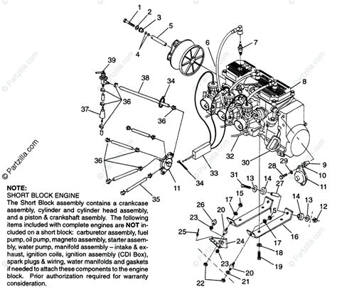polaris snowmobile  oem parts diagram  engine mounting xlt  european xlt