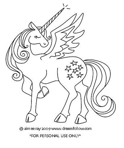 flying unicorn printable coloring pages