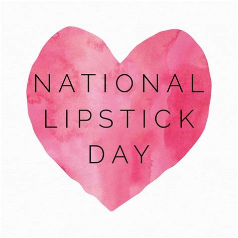 national lipstick day giveaway  red closet diary