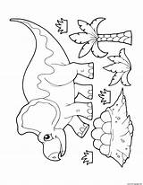 Nest Dinosaur Coloring Protoceratops Eggs Pages Cartoon Printable sketch template