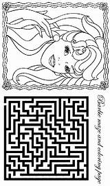Barbie Maze Activity Coloring Pages Sheet Sheets Activities Worksheets Book Mazes Color Barbiecoloring Invitations Print Para Colouring Birthday Colorear Dibujos sketch template