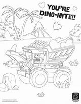 Coloring Valentine Pages Mite Dino Choose Board Printable Re sketch template