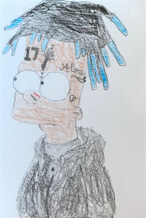 Bart Simpson As Xxxtentacion By Emojifaze On Deviantart