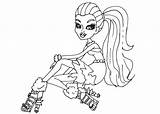 Monster High Coloring Pages Mermaid Abbey Printable Logo Library Clipart Getcolorings Print Printables Sheets 1000 Color Ziyaret Et Popular Coloringhome sketch template