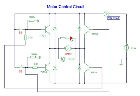 dc motor control circuit electronics forum circuits projects  microcontrollers