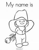Coloring Name Pages Popular sketch template