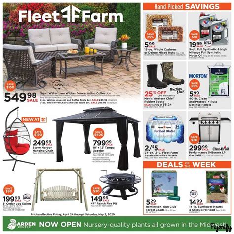 fleet farm weekly ad flyer april     canada