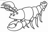 Lobster Langostas Crab Ninos Crawfish Paginas Codes Insertion Webstockreview Preschoolcrafts sketch template
