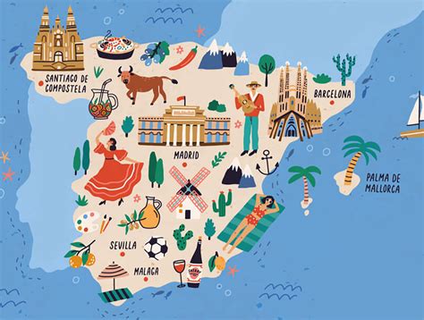 espana mapas mapas de espana lugares  otras curiosidades