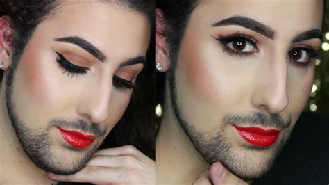 Romantic Eyes Red Lip Valentines Day Makeup Tutorial