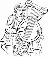 Lyre Etc Clipart Medium Usf Edu Original Large sketch template