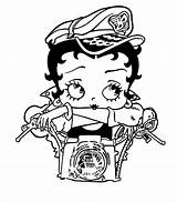 Betty Boop Coloring Pages Cartoons Drawing Kb Dessin Depuis Enregistrée Colorier sketch template