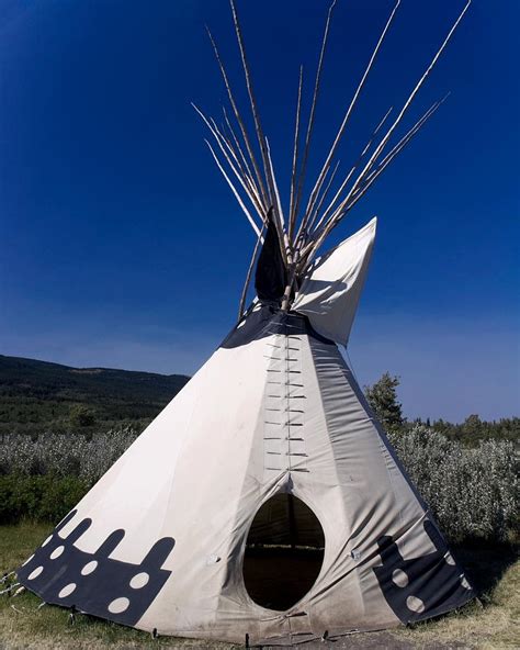 Blackfeet Indian Teepee Photograph By Sally Weigand