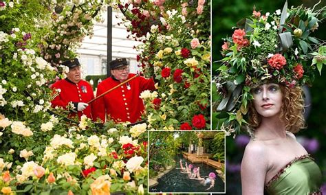 the chelsea flower show is beautiful and so very british