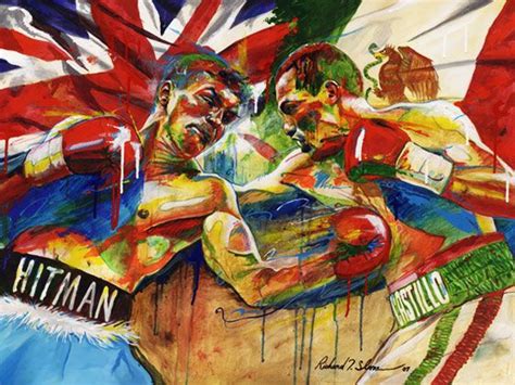boxing paintings  drawings painting poster art art