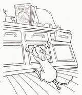 Ratatouille Coloring Pages Kids Children sketch template