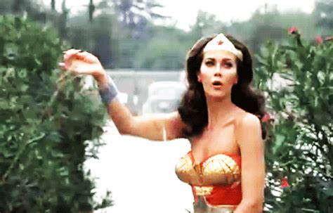 Super Seventies — Wonder Woman Twirling Her Golden Lasso