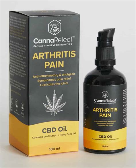 buy boheco life cannareleaf cbd arthritis pain oil  ml
