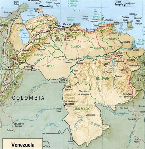 venezuela sungai peta peta venezuela sungai amerika selatan amerika