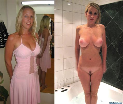 dressed and then undressed hot wives in before after nudes wifebucket offical milf blog
