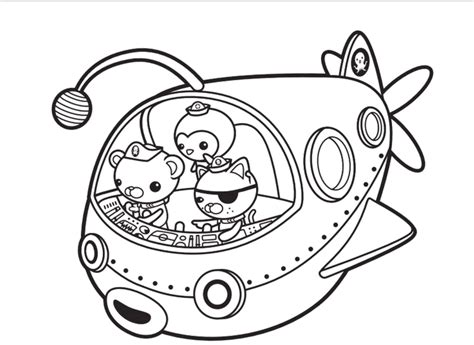 octonauts peso coloring pages  getcoloringscom  printable