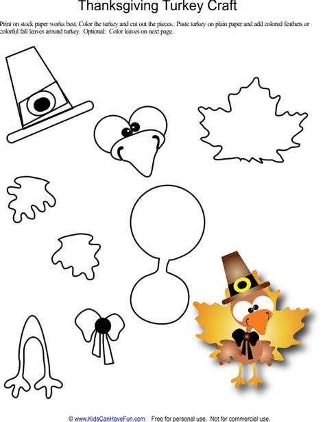 thanksgiving printables banners coloring games turkey craft