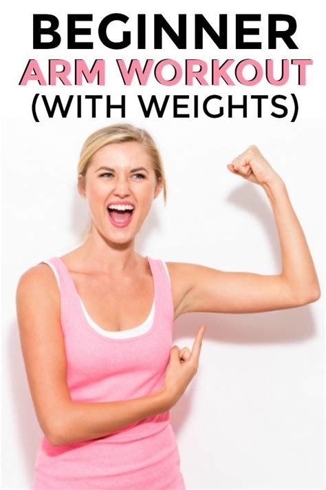 beginner arm workout with weights on tone and this is