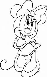 Minnie Mouse Colorear Para Dibujos Coloring Pages Color Drawing Disney Sin Drawings Easy Choose Board Printables Cartoon sketch template