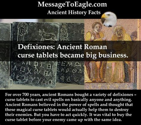 Defixiones Ancient Roman Curse Tablets Became Big Business