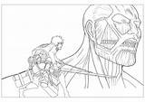 Eren Anime Aot sketch template