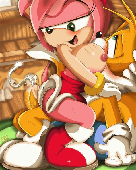 Image 1414293 Amy Rose Cream The Rabbit Luckanuck Sonic