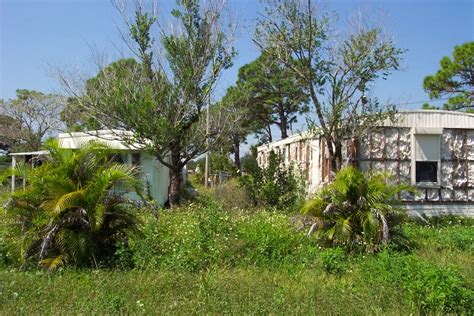 abandoned mobile home park mims florida