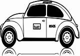 Coloring Taxi Car Driver Wecoloringpage Pages sketch template