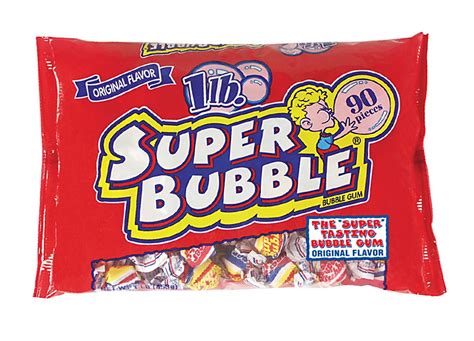 amazoncom super bubble bubble gum lb bag   original flavor