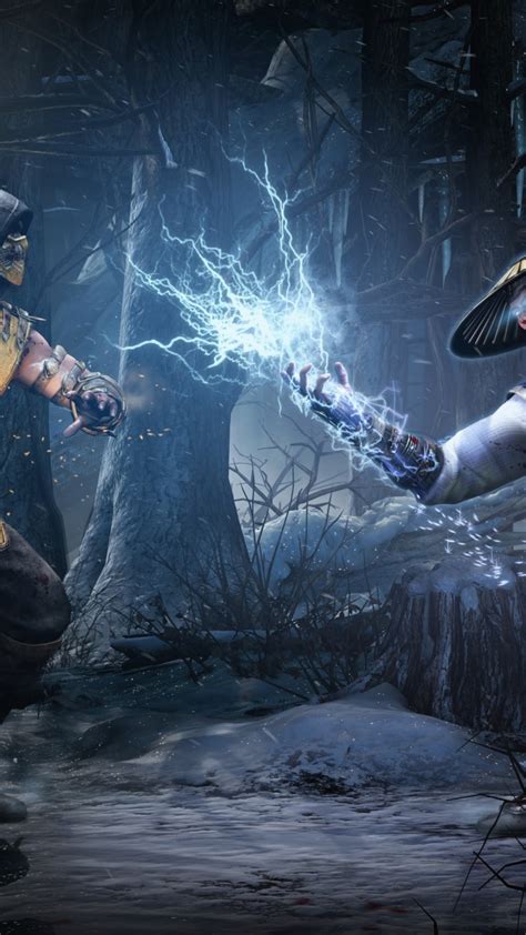 wallpaper mortal kombat  game fighting scorpion