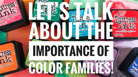 lets talk   importance  color families youtube