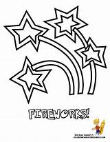 Coloring Fireworks Pages Printable Firework July 4th Az Library Clipart Popular Line Clip Coloringhome sketch template