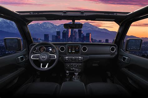 jeep gladiator interior review   cabin  road worthy