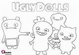 Uglydolls Bubakids sketch template