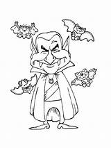 Dracula Mycoloring sketch template
