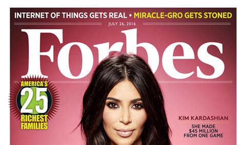 Kim Kardashian Covers Forbes Magazine S Mobile Moguls