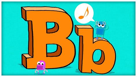 abc song the letter b b is for boogie by storybots youtube