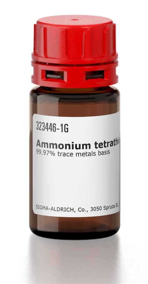 ammonium tetrathiomolybdate   sigma aldrich sls ireland