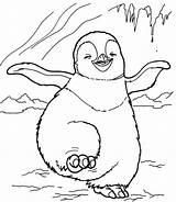 Pinguin Pinguine Ballet Getcolorings sketch template